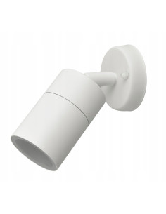 Kinkiet zewnętrzny ROLF WALL White GU10 – nowoczesne oświetlenie do ogrodu, elewacji i garażu 2