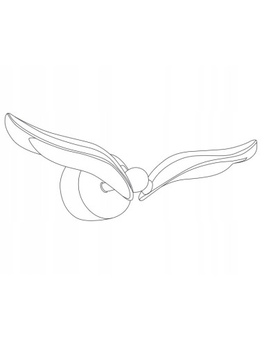 Kinkiet GUFO z metalowymi skrzydłami w złocie, lampa LED do sypialni, nowoczesne oświetlenie dekoracyjne