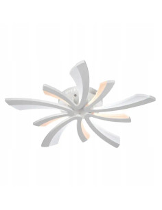 Nowoczesny plafon LED "Słoneczko" w czerni - energooszczędne oświetlenie do kuchni i salonu