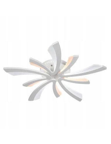 Nowoczesny plafon LED "Słoneczko" w czerni - energooszczędne oświetlenie do kuchni i salonu