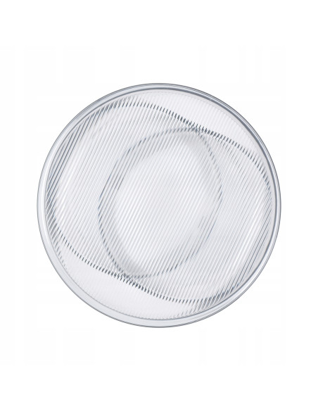 Kinkiet CARMELLO LED z czarnym metalem i przezroczystym kloszem - elegancka lampa ścienna do nowoczesnych wnętrz