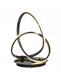 Lampa nocna LED BANDOL czarna z dotykowym ściemniaczem – elegancja i komfort w każdym wnętrzu 2