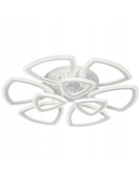 Nowoczesna lampa LED w kształcie kwiatu do holu i jadalni - energooszczędny plafon o stylowym designie