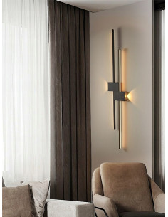 Lampa ścienna LINEALO LED – Elegancki minimalistyczny design z ściemniaczem do nowoczesnych wnętrz. 2