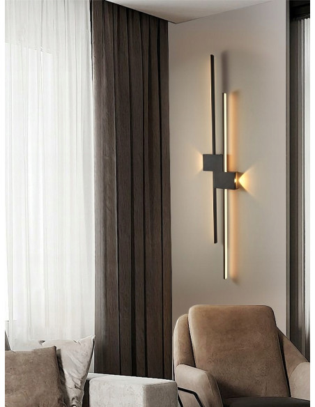 Lampa ścienna LINEALO LED – Elegancki minimalistyczny design z ściemniaczem do nowoczesnych wnętrz.