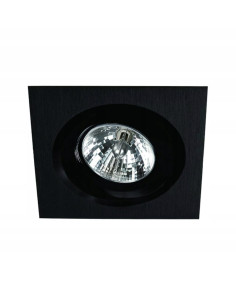 Lampa sufitowa wpuszczana Faro I Nero – eleganckie oświetlenie LED w czarnej Aluminiowej oprawie do nowoczesnych wnętrz