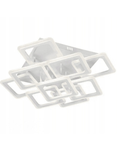 Lampa sufitowa LED Tetris 60 cm - nowoczesny plafon energooszczędny do eleganckiego wnętrza, idealny do salonu i jadalni