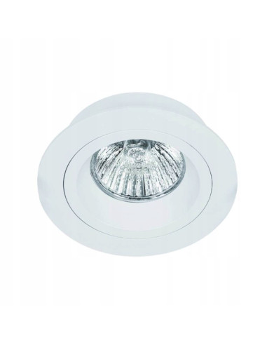 Lampa sufitowa Foro Bianco – nowoczesny, energooszczędny design w matowej bieli do kuchni, salonu i korytarza.