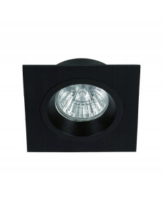 Lampa podtynkowa Osta Nero – nowoczesne oświetlenie kwadratowe w matowej czerni do eleganckich wnętrz