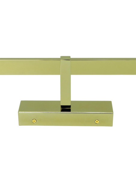 Nowoczesny kinkiet LED VENUS 12W 60 cm w kolorze złotym – eleganckie oświetlenie do łazienki i salonu