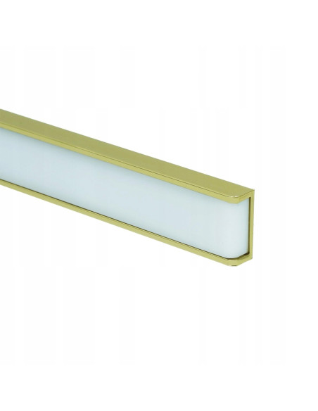 Nowoczesny kinkiet LED VENUS 12W 60 cm w kolorze złotym – eleganckie oświetlenie do łazienki i salonu