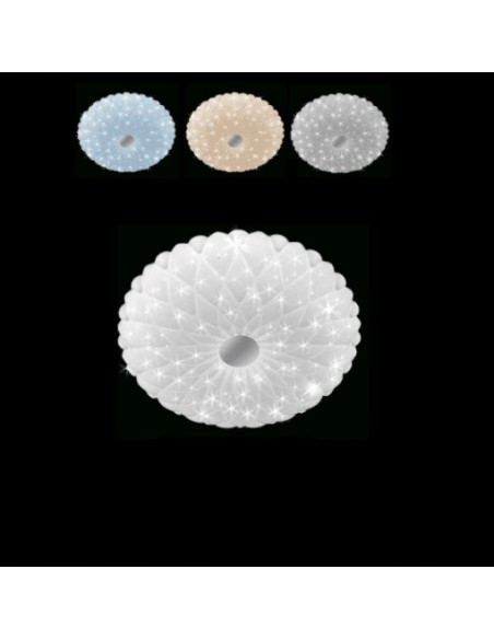 Plafoniera VENTI - Elegancka Lampa LED z Efektem Gwiezdnego Nieba do Nowoczesnych Wnętrz - 50 cm