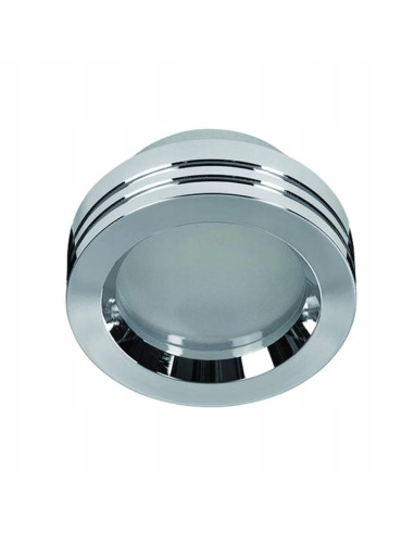 Lampa sufitowa Tito IP44 - nowoczesna, metalowa, mleczne szkło, elegancka do łazienki i kuchni