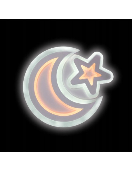 Nowoczesny plafon LED w kształcie rakiety do pokoju dziecięcego, biały – marka Venti, energooszczędny design