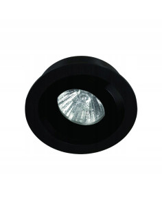 Lampa sufitowa Pio Nero - minimalistyczna, ruchoma, czarna oprawa GU10, idealna do salonu, kuchni i korytarza.