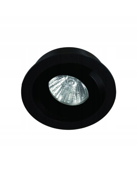 Lampa sufitowa Pio Nero - minimalistyczna, ruchoma, czarna oprawa GU10, idealna do salonu, kuchni i korytarza.