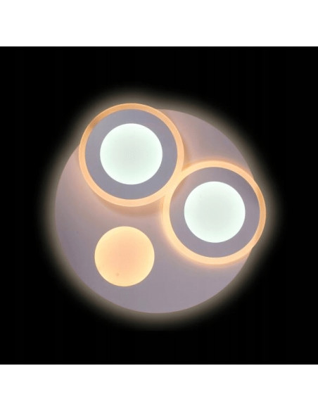 Plafon LED "Strachulca" do dziecięcej sypialni - nowoczesny design, energooszczędność i unikalny kształt.