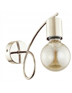 Lampa ścienna TANGO GOLD – eleganckie oświetlenie minimalistyczne do aranżacji wnętrz, idealna do stołu i komody.