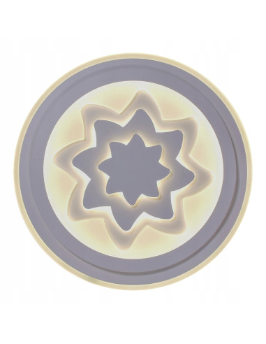 Plafon LED Venti "Słońce" - nowoczesna lampa sufitowa z trójwymiarowym designem do sypialni