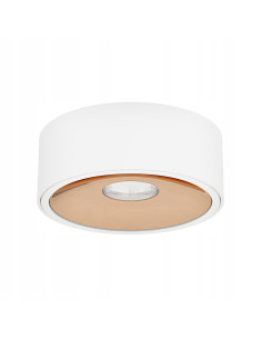 Lampa sufitowa Neo Bianco Slim KG z akcentem Ufo Gold - nowoczesna elegancja do każdego wnętrza