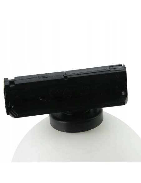 Lampa sufitowa Movo Track - nowoczesny reflektor w białej kuli do eleganckich wnętrz i restauracji