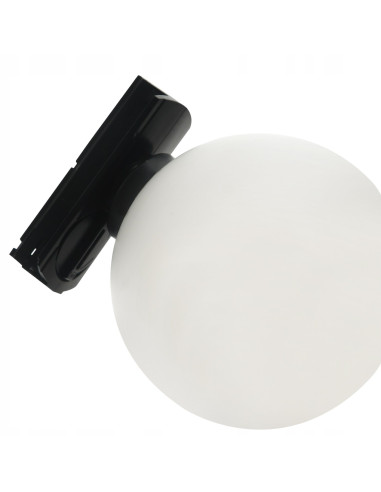 Lampa sufitowa Movo Track - nowoczesny reflektor w białej kuli do eleganckich wnętrz i restauracji