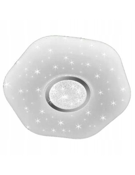 Nowoczesny Plafon LED "Meduza" z Oświetleniem Gwiaździstym do Sypialni – Lampa Designerska Venti 40 cm