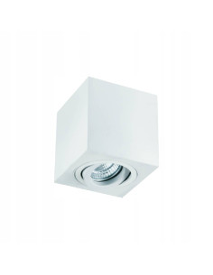 Lampa sufitowa Lago Bianco - kwadratowy minimalistyczny spot LED z możliwością personalizacji, idealna do każdego wnętrza.