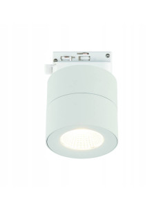 Nowoczesna oprawa sufitowa LED Mone Bianco - okrągły reflektor do kuchni i jadalni, białe oświetlenie 3000K