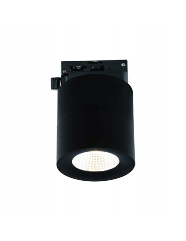 Reflektor sufitowy Mone Nero Track - elegancka lampa LED w czarnej oprawie do nowoczesnych wnętrz