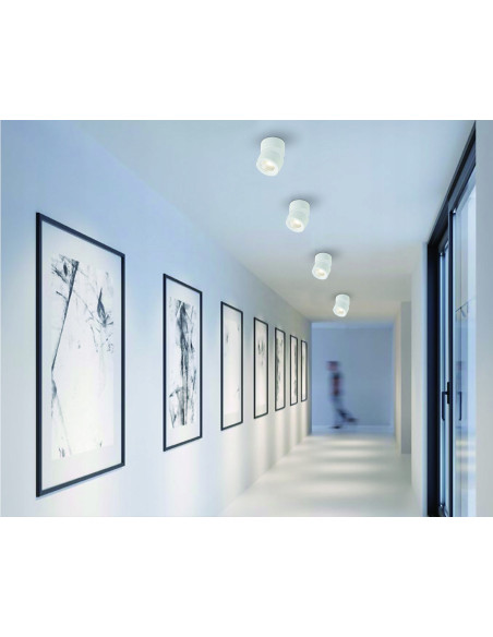 Reflektor sufitowy LED Mone Bianco, 522 lm, ciepłe białe światło, minimalistyczny design, Orlicki Design