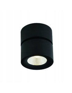 Lampa sufitowa LED Mone Nero 7W 522lm, czarna aluminium, regulowany reflektor, nowoczesny design do wnętrza 2