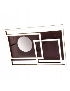 Nowoczesny prostokątny plafon LED Venti z funkcją zmiany kolorów - eleganckie oświetlenie do każdego wnętrza 2