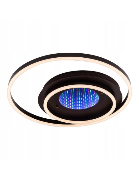 Nowoczesny plafon LED Venti P-MX 55011/2L - elegancka lampa sufitowa do sypialni i kuchni, energooszczędna i stylowa