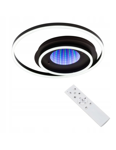 Nowoczesny plafon LED Venti P-MX 55011/2L - elegancka lampa sufitowa do sypialni i kuchni, energooszczędna i stylowa