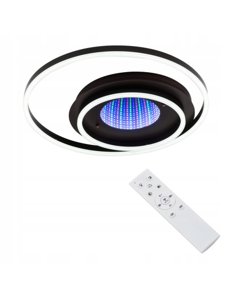 Nowoczesny plafon LED Venti P-MX 55011/2L - elegancka lampa sufitowa do sypialni i kuchni, energooszczędna i stylowa