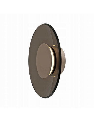 Nowoczesna lampa ścienna Pure Moon - eleganckie LED oświetlenie do wnętrz i korytarzy w stylu klasycznym