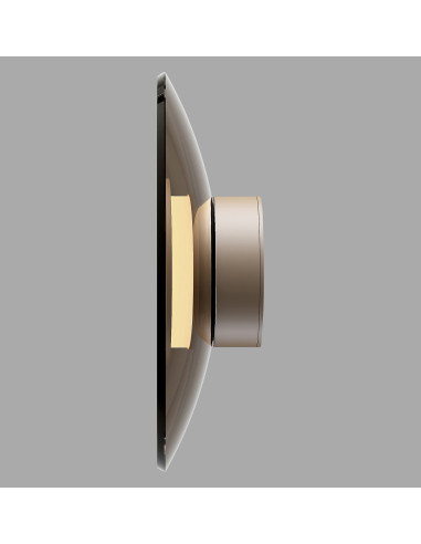 Nowoczesna lampa ścienna Pure Moon - eleganckie LED oświetlenie do wnętrz i korytarzy w stylu klasycznym