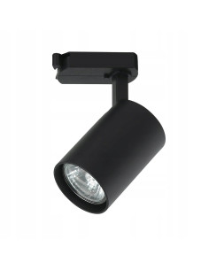 Reflektor Tuka Track Nero - elegancka lampa sufitowa, regulowane oświetlenie, czarna, GU10, minimalistyczny design do kuchni