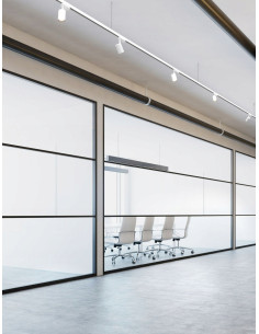 Reflektor Tuka Track Nero - elegancka lampa sufitowa, regulowane oświetlenie, czarna, GU10, minimalistyczny design do kuchni 2