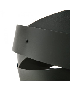 Lampa sufitowa TORNADO 3-punktowa E27 w czarnym, nowoczesnym designie – idealna do każdego wnętrza 2