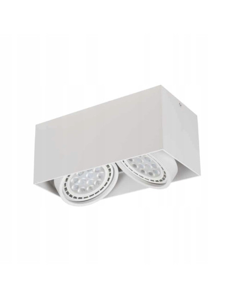 Lampa sufitowa Cardi II Bianco z regulacją - nowoczesna elegancja w białym wydaniu do Twojego wnętrza