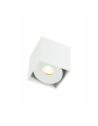 Lampa sufitowa Cardi l Small Bianco – nowoczesny spot oświetleniowy z regulowanym światłem do biura i wnętrz.