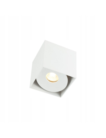 Lampa sufitowa Cardi l Small Bianco – nowoczesny spot oświetleniowy z regulowanym światłem do biura i wnętrz.