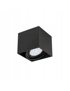 Lampa sufitowa CARDI I NERO – minimalistyczne oświetlenie z regulacją kąta świecenia w eleganckim czarnym kolorze