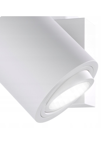 Reflektor sufitowy Rullo Bianco Mobile Track - nowoczesna lampa punktowa GU10 od Orlicki Design w eleganckim białym kolorze.