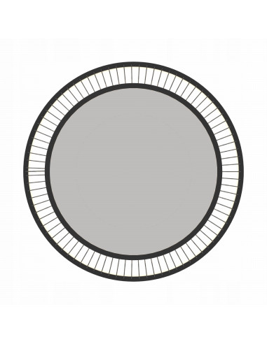 Nowoczesna lampa LED BALU w stylu industrialnym – czarna, z opcją ściemniania i zdalnego sterowania, idealna do biura i salonu
