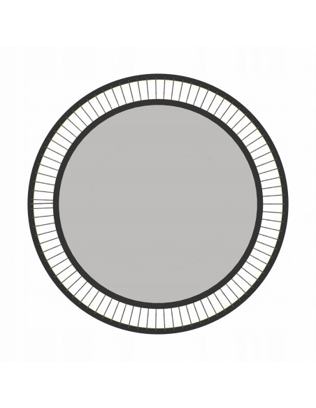 Nowoczesna lampa LED BALU w stylu industrialnym – czarna, z opcją ściemniania i zdalnego sterowania, idealna do biura i salonu