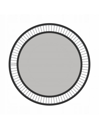 Nowoczesna lampa LED BALU w stylu industrialnym – czarna, z opcją ściemniania i zdalnego sterowania, idealna do biura i salonu