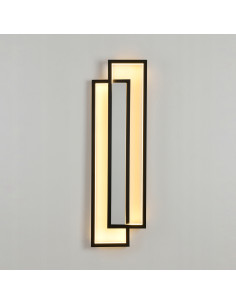 Lampa ścienna SYMMETRY LED 100 cm - nowoczesne oświetlenie z ciepłym światłem do sypialni